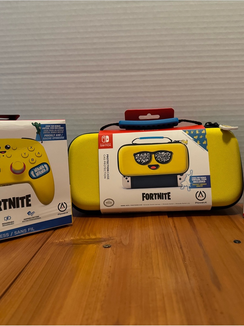 Fortnite Yellow Protective Case for Nintendo Switch by PowerA